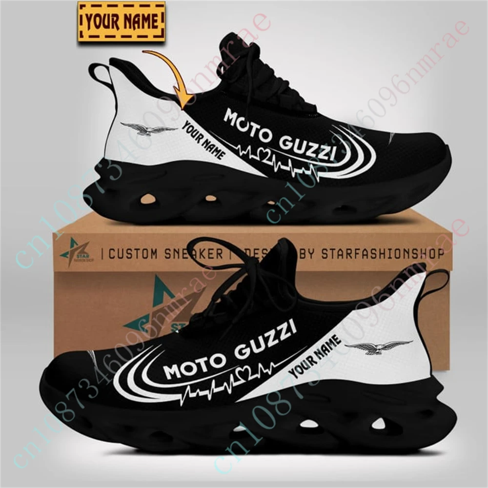 Moto Guzzi Male Sneakers Casual Running Shoes Lightweight Unisex Tennis Big Size Men's Sneakers Sports Shoes For Men Custom Logo