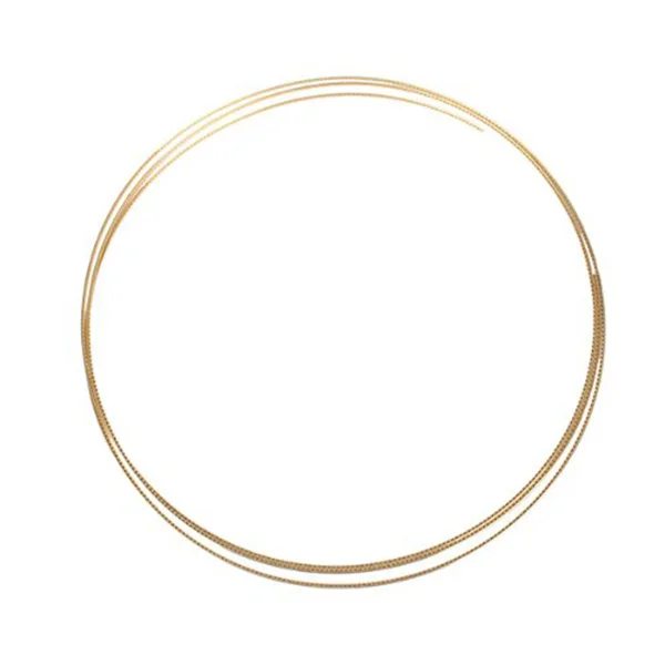

8ft Golden Fretwire Golden Guitar Fretwire 240cm 22mm Width for Acoustic Guitars Durable Material Guitar Supplies