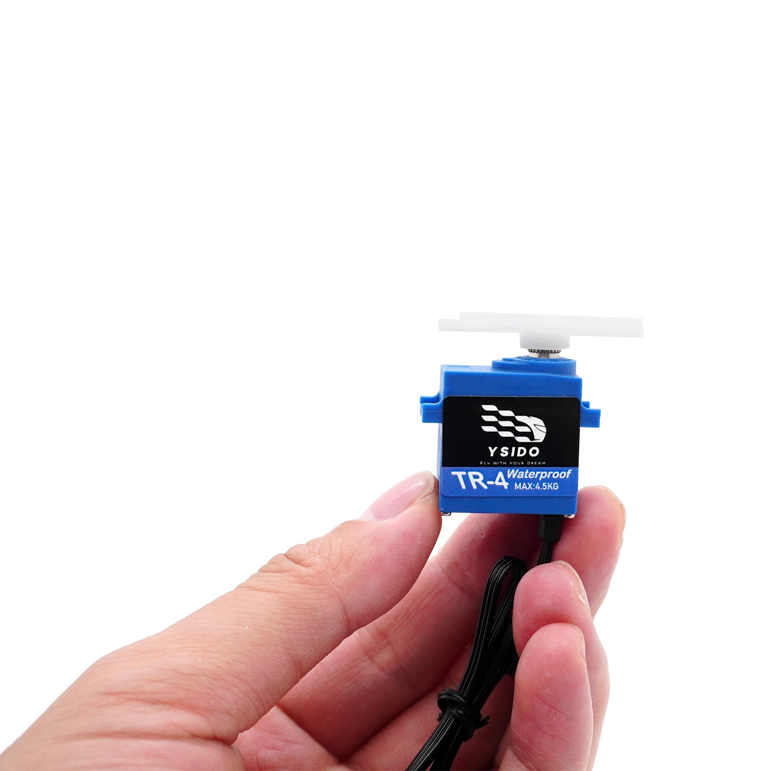 YSIDO Impermeabile TR-4 RC Auto Ad Alto Torgue Micro Digital Servo Metal Gear Mini 4.5KG per Traxxas TRX4M 1/18 TRX4 1/10 LaTrax