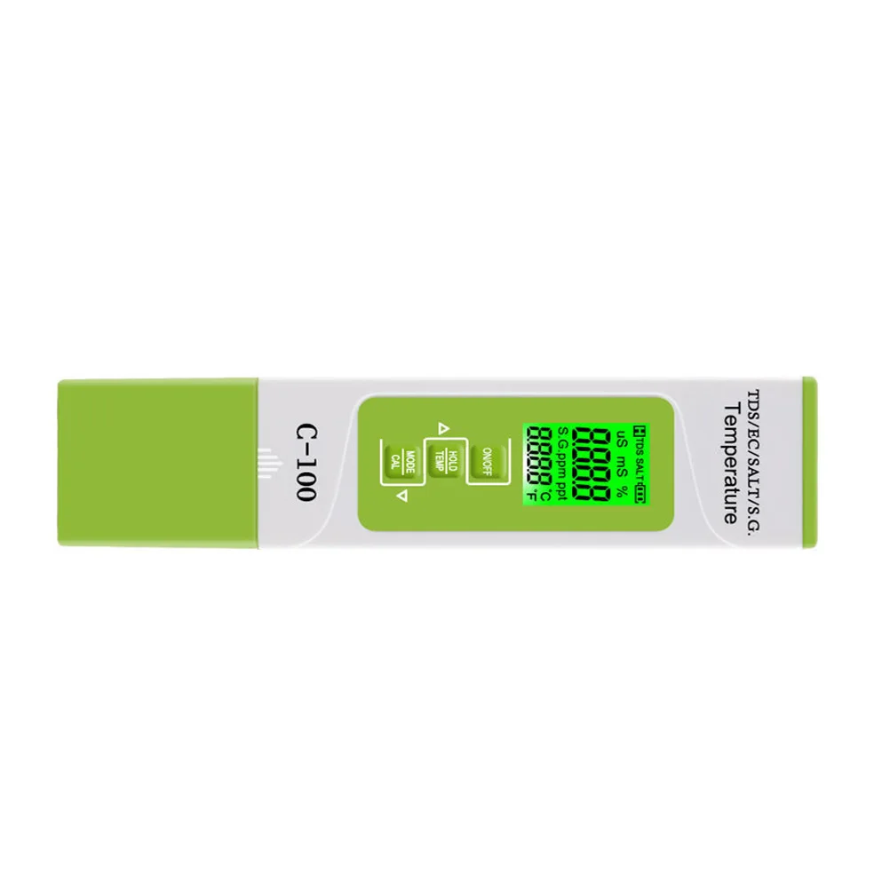 

1pc Water Quality Tester Meter .G Temperature Digital Monitor For Aquarium Pool Sea Water Portable