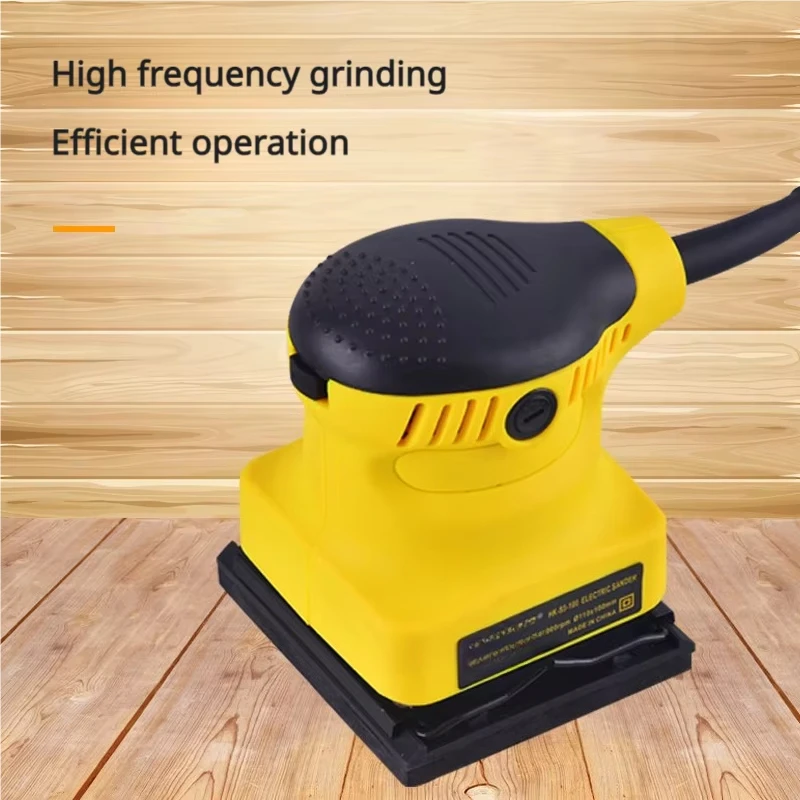 Electric 220V 160W DIY Industrial Flat Square Sanding Machine 12000RPM Household Small Woodworking Wall Use