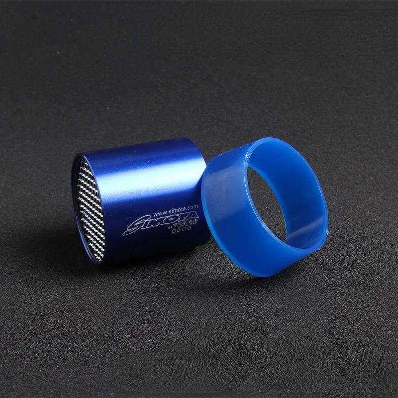 Car Air Intake Turbonator, 55mm Single Fan Turbo Engine, Turbine Super Charger Gas Fuel Saver Turbo