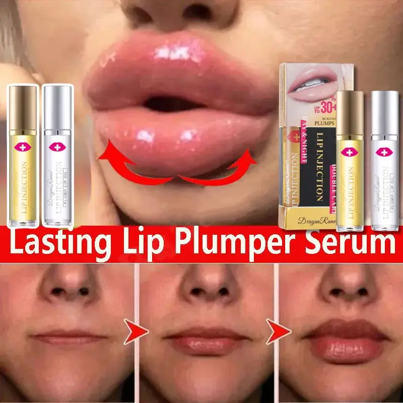 Honey Lip Volumising Enhancer Plumper Oil Reduces Fine Lines Moisturizing Remove Dark Skin Delicate Lip Care Serum Lip Cosmetic