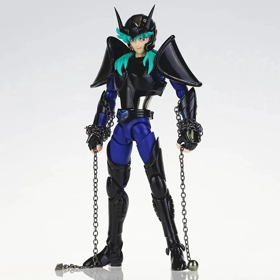 GT Great Toys Saint Seiya Myth Cloth EX Black Andromeda Shun Knights Of The Zodiac Safety Cap Helmet Metal Armor Action Figure