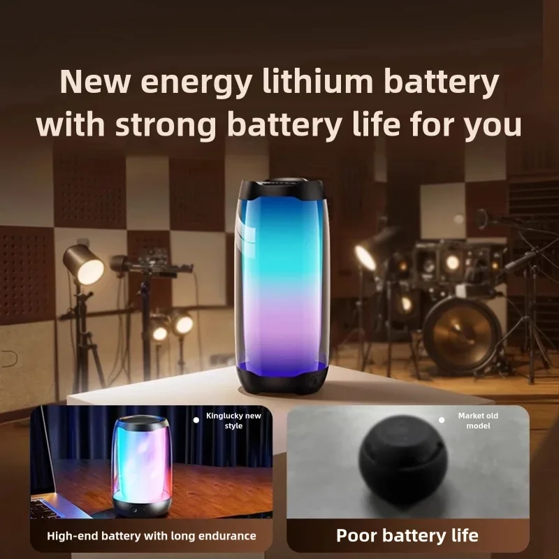Hi-Fi качество звука стерео RGB сабвуфер с длительным сроком службы батареи Bluetooth-динамик PublicTWS беспроводная портативная звуковая система объемного звучания