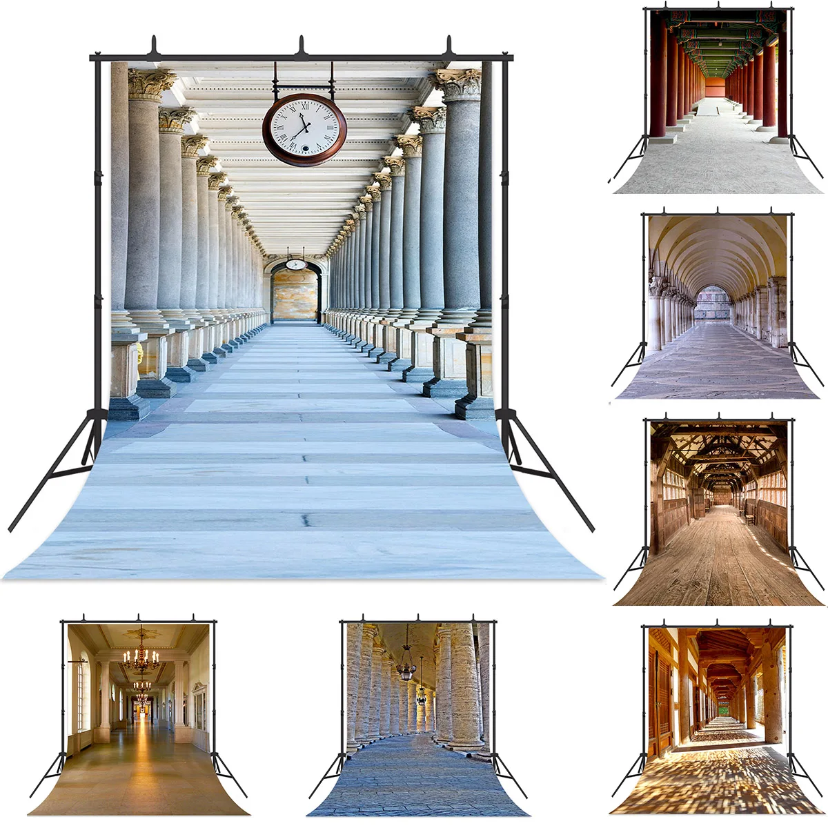 خلفيات التصوير الفوتوغرافي لعمود القولون القديم، صورة عمود القوس، خلفية صورة من الفينيل للمصورين في منطقة التصوير الفوتوغرافي في الزفاف