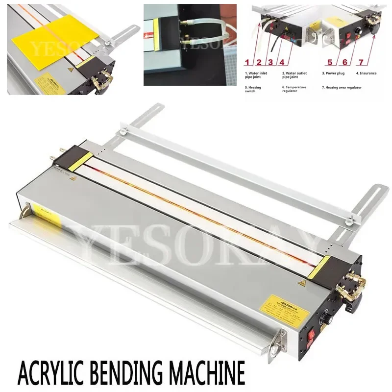 

Angle Positioning Acrylic Bending Machine Plexiglass Plastic Sheet PVC Hot Bending Machine Acrylic Light Box 1000W/1500W