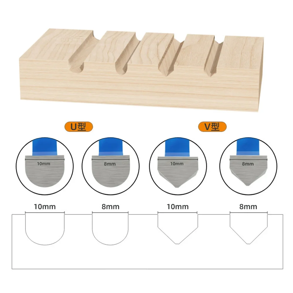 Round Sawing Cutting Blades Aluminum-plastic Plate Circular Saw Cutter Discs Open Aluminum Composite Panel Slot Groove