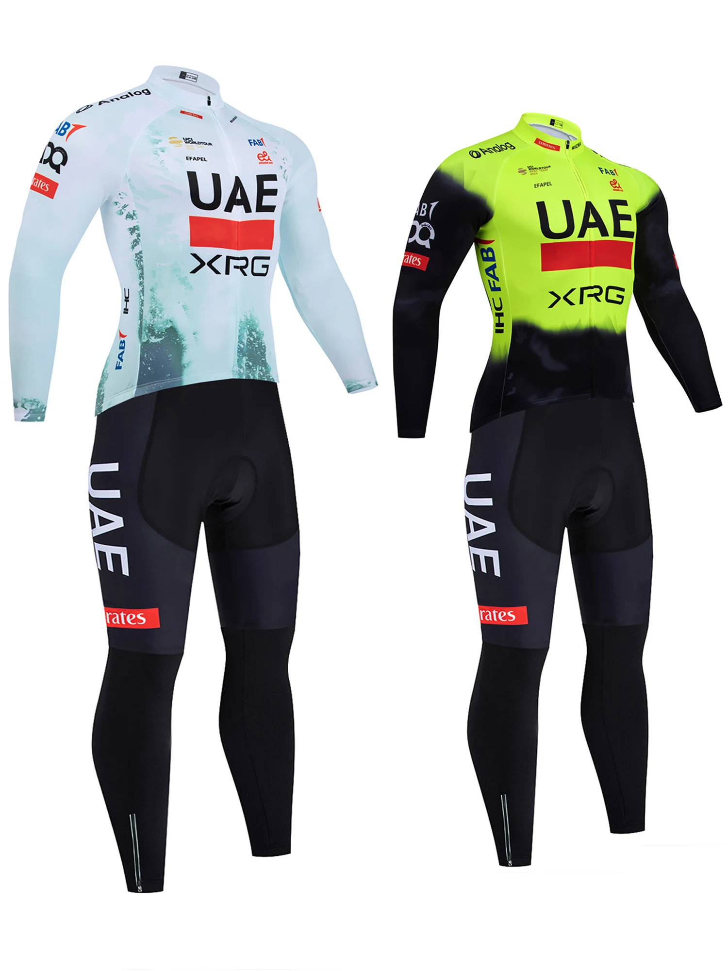AliExpress EFAPEL Winter UAE 2025 Cycling Jersey 20D Bike Pants Suit Men Women Thermal Fleece MTB Road Bike Maillot Clothing Bicycle Jacket