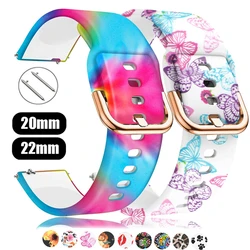 Pasek 22mm dla Amazfit GTS/4/2/2e/3 GTS2 Mini/GTR 4/3/Pro/47mm/GTR2/2e/stratos 2/3 20mm bransoletka Amazfit Bip/U/S/lite pasek do zegarka