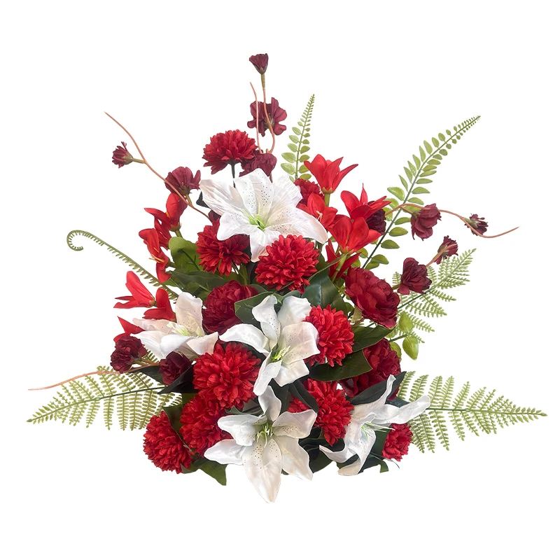 

Трансграничная новая напольная композиция из искусственных цветов для свадеб, вечеринок по случаю дня рождения, дома, гостиницы и декоративных цветочных дорожек Gui