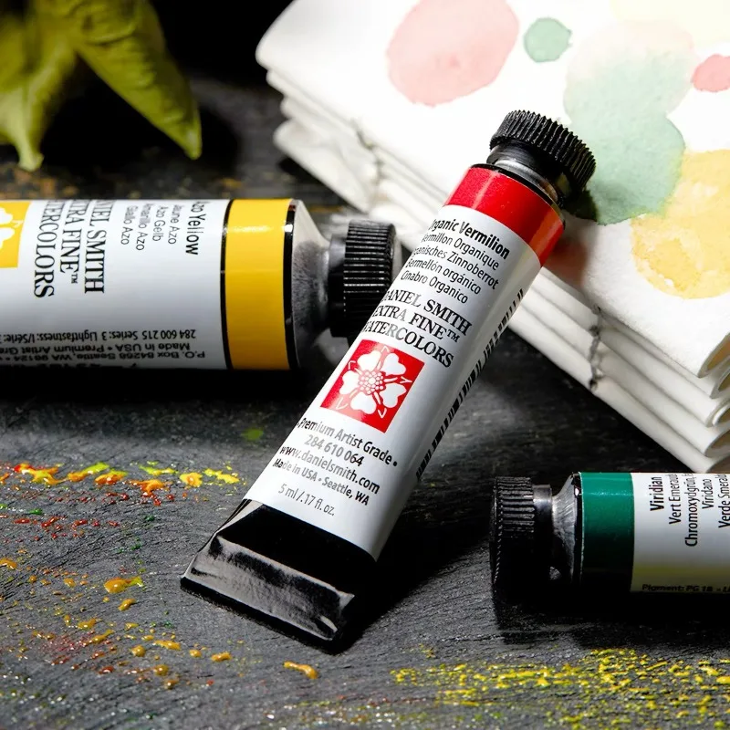 Pigment do akwareli Daniel Smith Master Superfine, ręcznie robiony, tuba 5ml, farba DS Artist Aquarela, artykuły plastyczne dla początkujących. — zdjęcie produktu 4