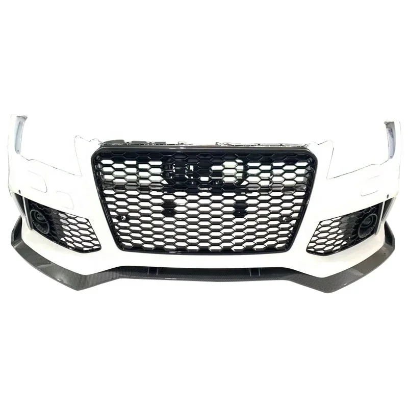 

RS7 front bumper with grill for A7 S7 C7 high quality car bodikits with PP ABS Material 2009 2010 2011 2012 2013 2014 2015