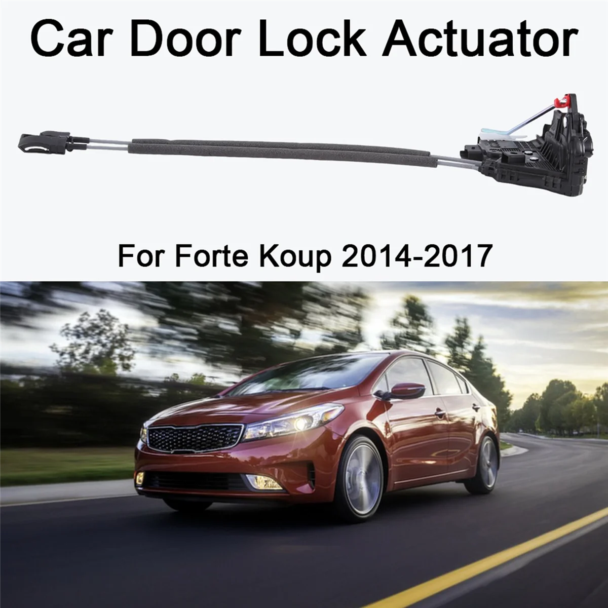 81410-A7011 Car Rear Left Door Lock Actuator for Kia Forte Koup