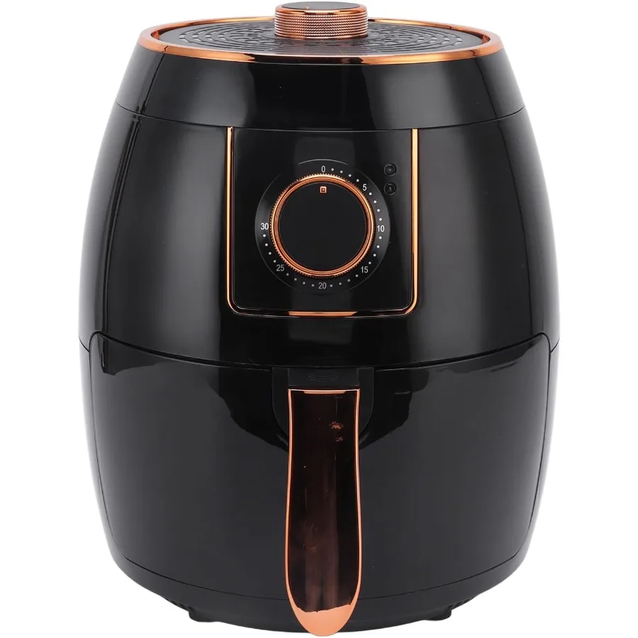 5.5L Large Capacity Air Fryer with Nonstick Coating for Home Kitchen Temperature Control Oilless Cooking for French Fries Chick