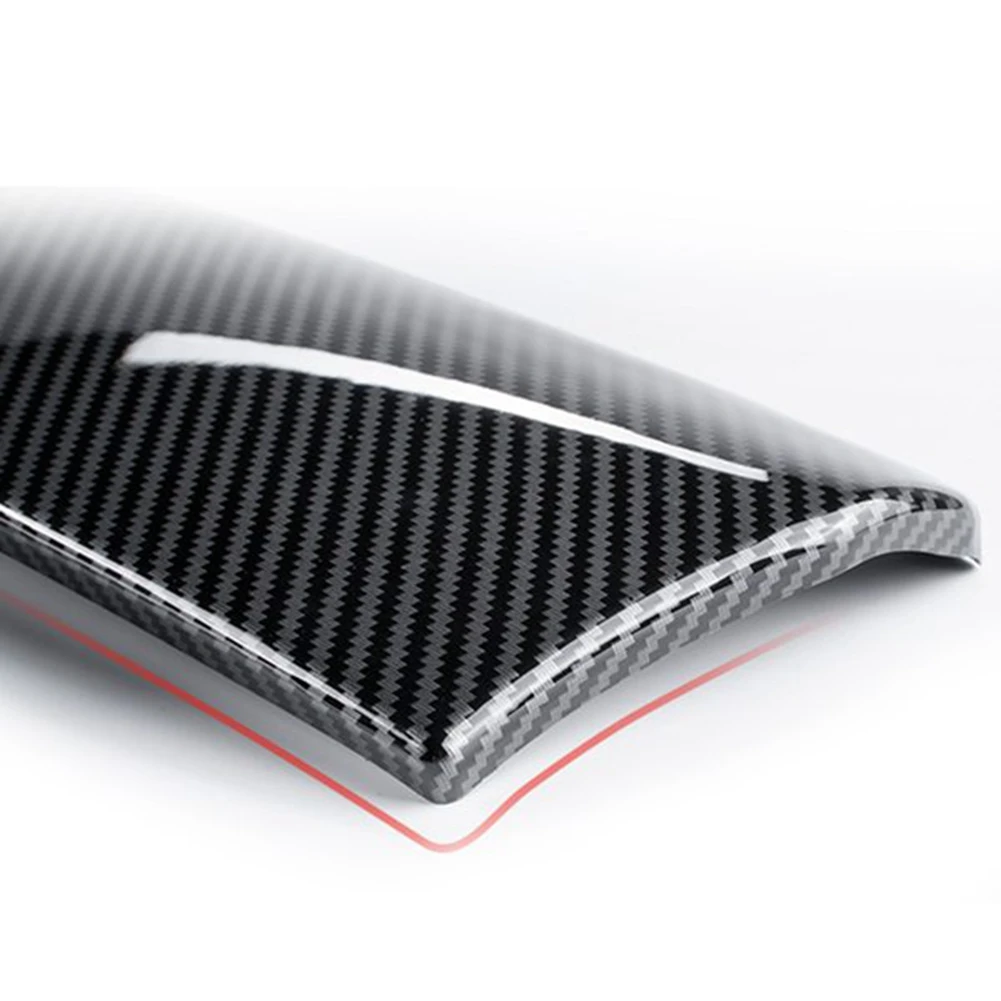 

High Quality ABS Carbon Fiber Center Console Armrest Storage Box Panel Decoration Interior Cover Stickers For-BMW 5 Series GT F0