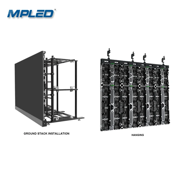 ZJZ MPLED Concertpodium Achtergrond Digitale Signage Display P2.9 Led Verhuur Indoor Display