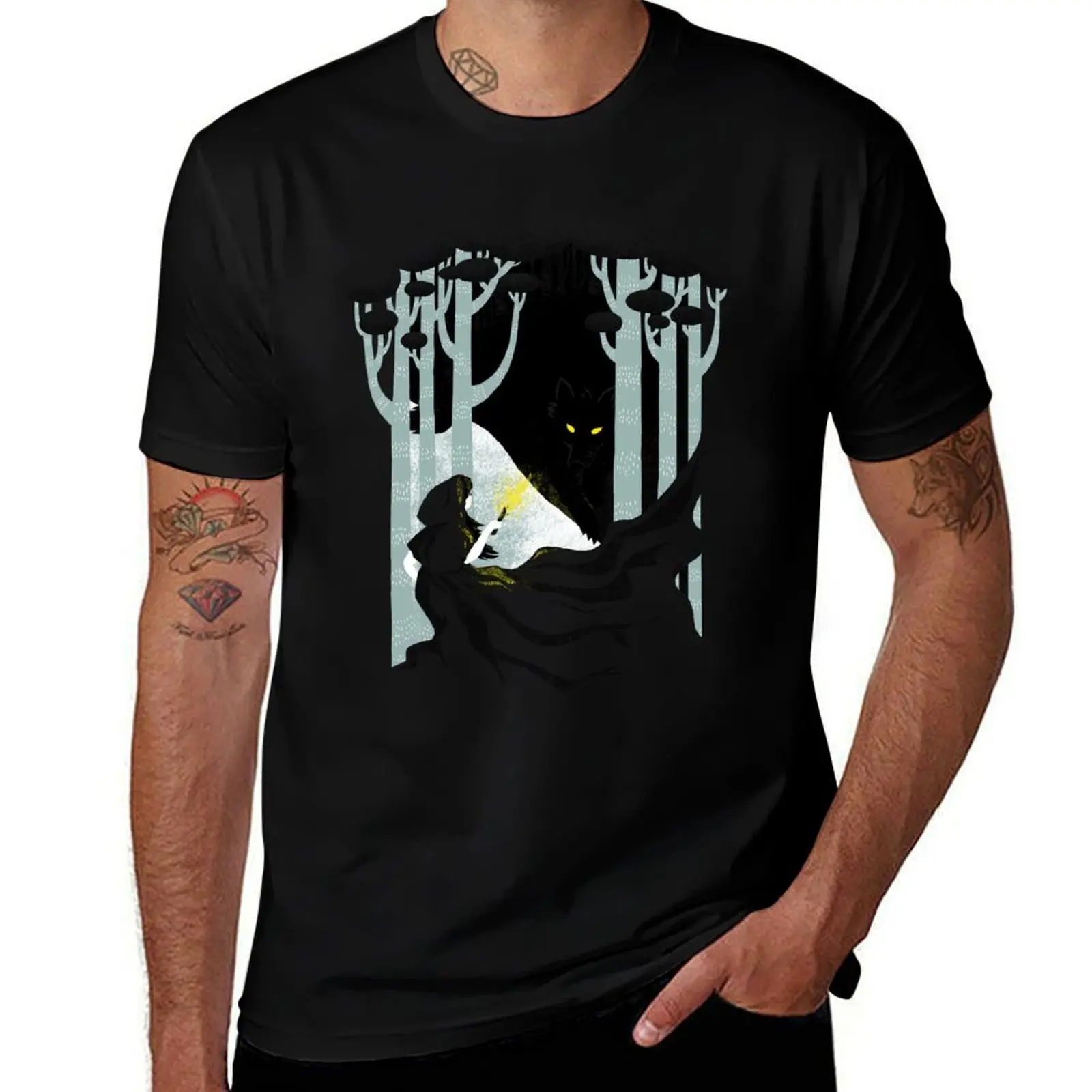 

Into the Woods T-Shirt Holiday All Match T-Shirt