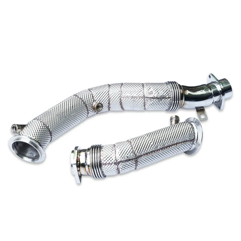 

OEM Straight Exhaust Downpipe for M2C/M2 Competition M3 M4 F80 F82 F83 3.0 2013- Stainless Steel Free Flow Pipes