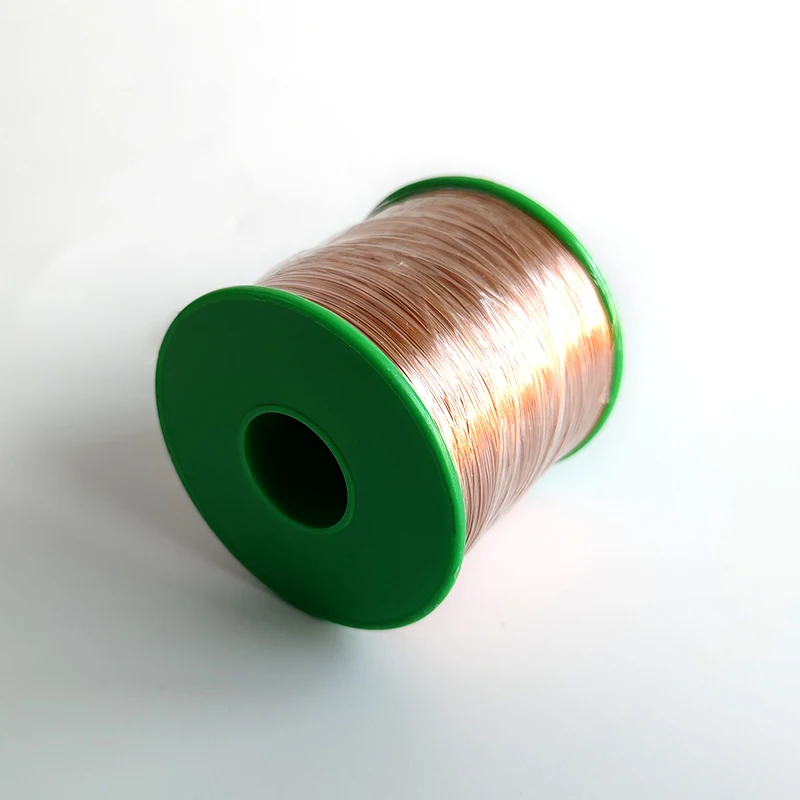 500G/Roll 0.05mm-0.19mm QA-1/155 Enameled Copper Wire Machine Enamel Winding Stripping Coil Magnet Magnetic Wires