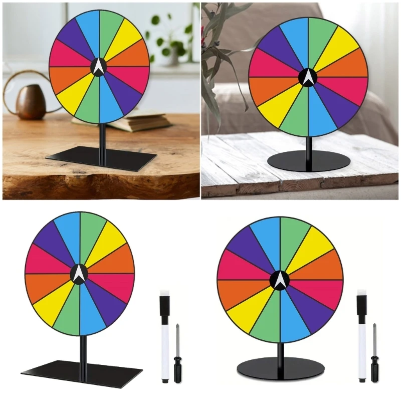 

Compacts Desktop Spin Wheel Activity Set With Quiet Rotations Mechanism