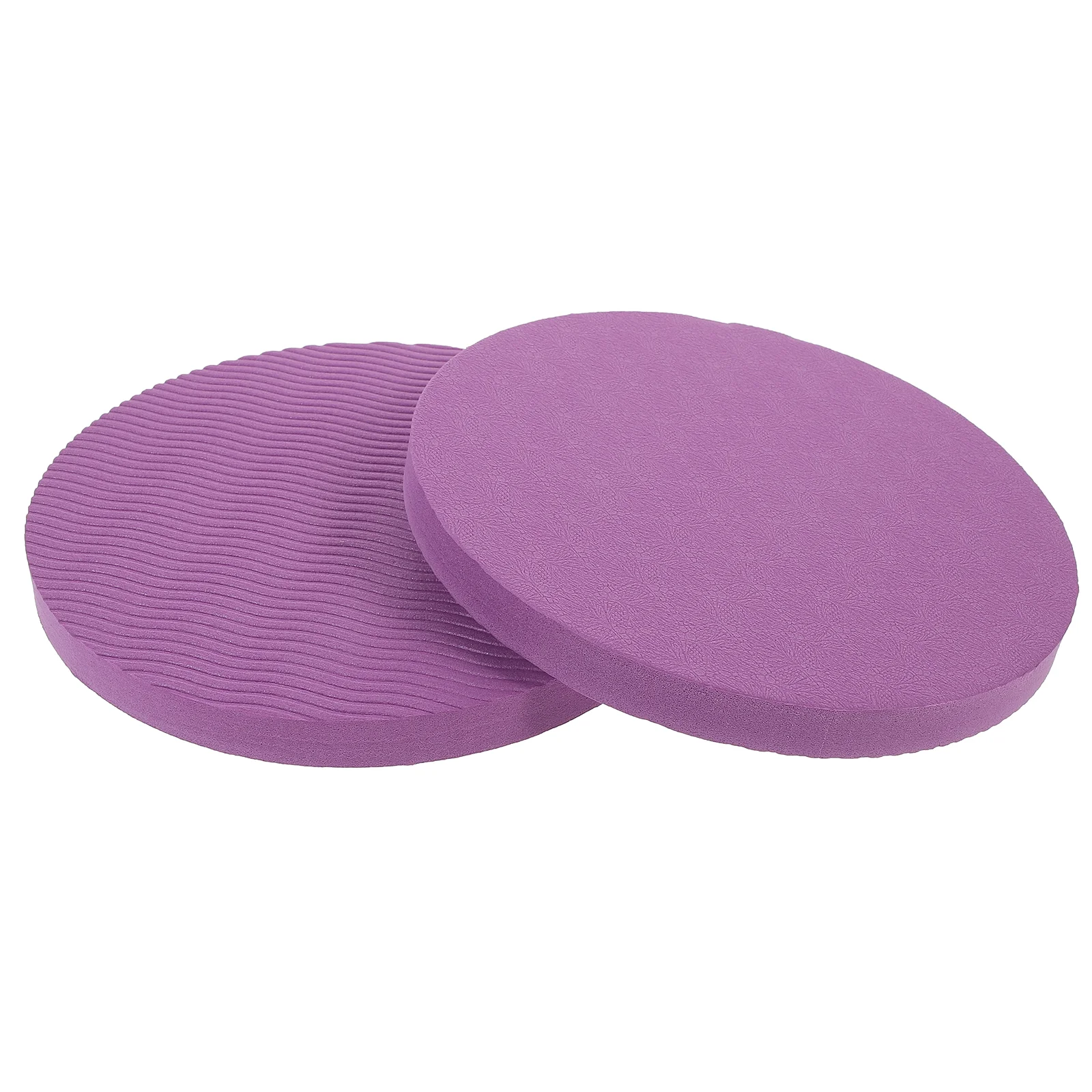 

1 Pair Round Yoga Kneeling Mat Protective Cushion Thicken Elbow Guard Pads Yoga Supply non-slip yoga cushion