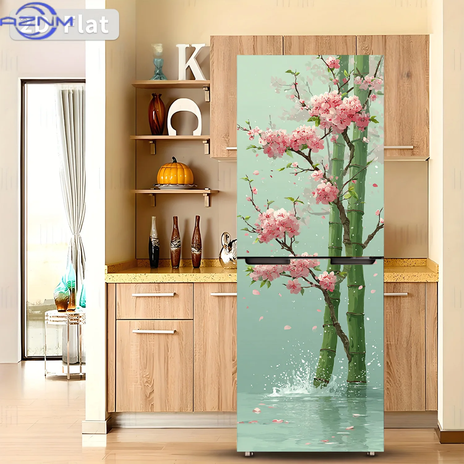 2D Flat Printing 1pc Refrigerator Sticker  