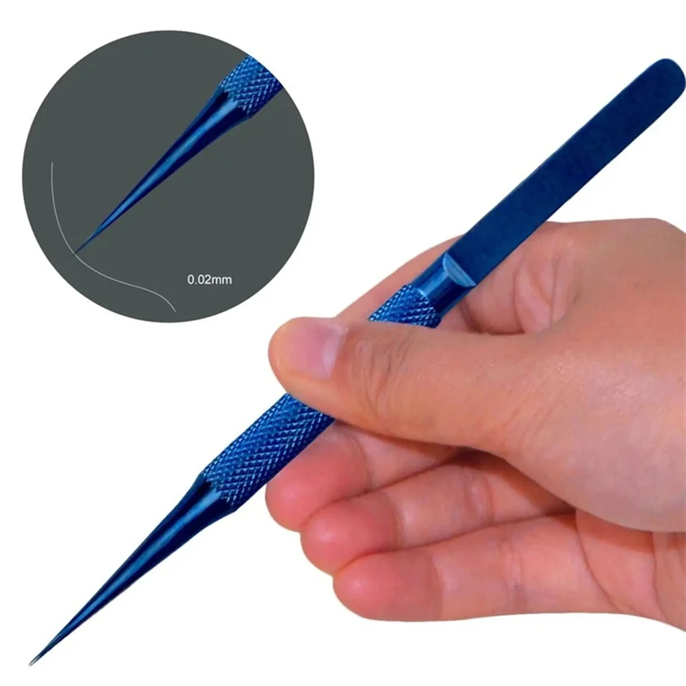 Mobile Phone Repair Tweezers 140cm Precision Titanium Alloy Pointed Motherboard Anti Magnetic Electronic Tweezers