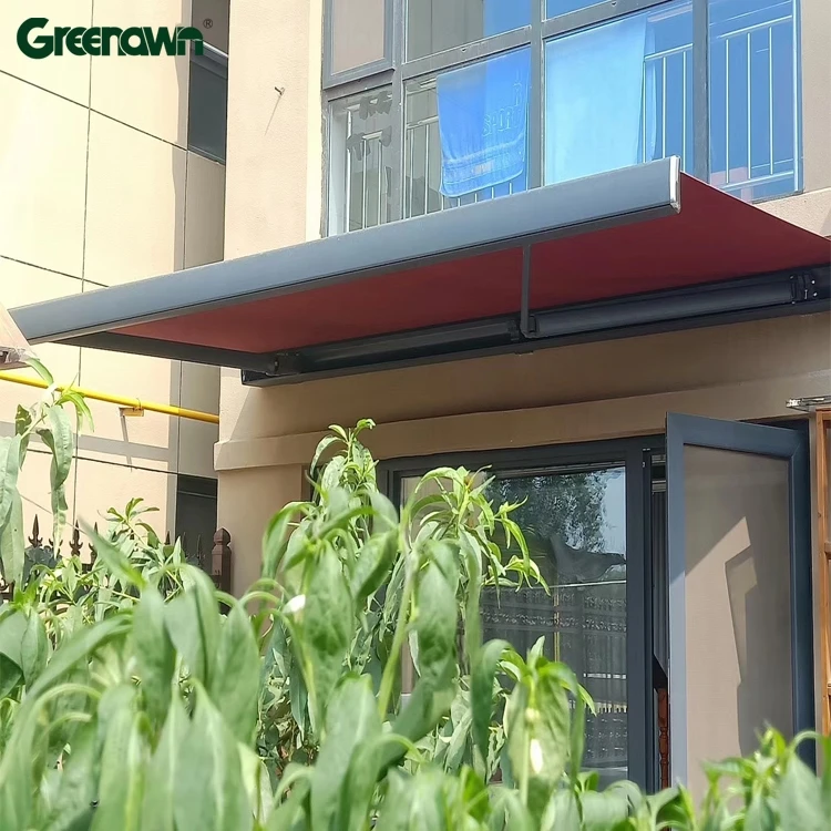 

Outdoor Electric Waterproof Aluminum Garden Window Automatic Motorised Folding Awning Canopy Nature Pressure Treated Wood Type