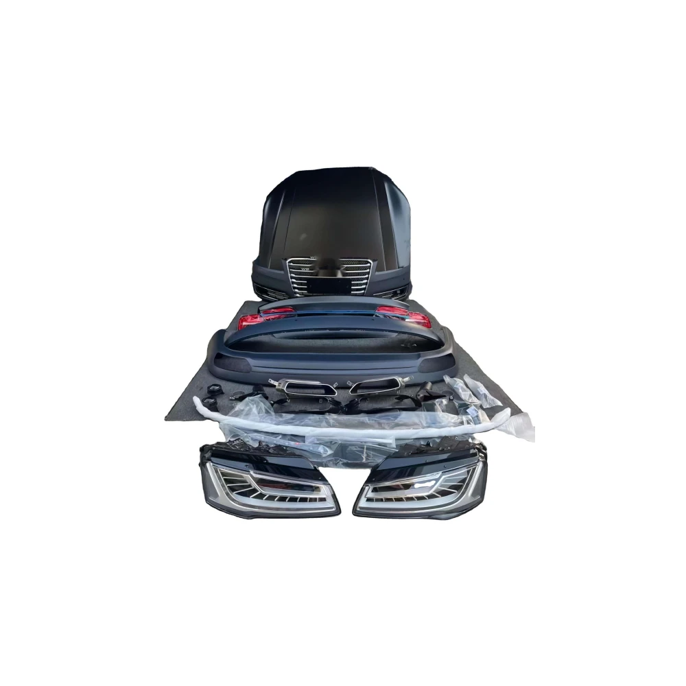 

Applicable to Audi A8 Old Model to New Front and Rear Surround LED Headlights, Taillights W12 Surround Upgrade S8 Surround