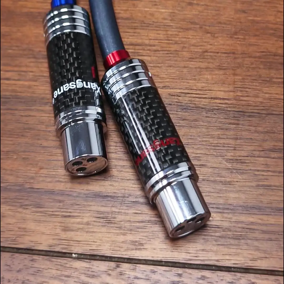 Xangsane HiFi XLR Cable 4N Pure Silver 2 * 0.5mm² Amplifier Sound