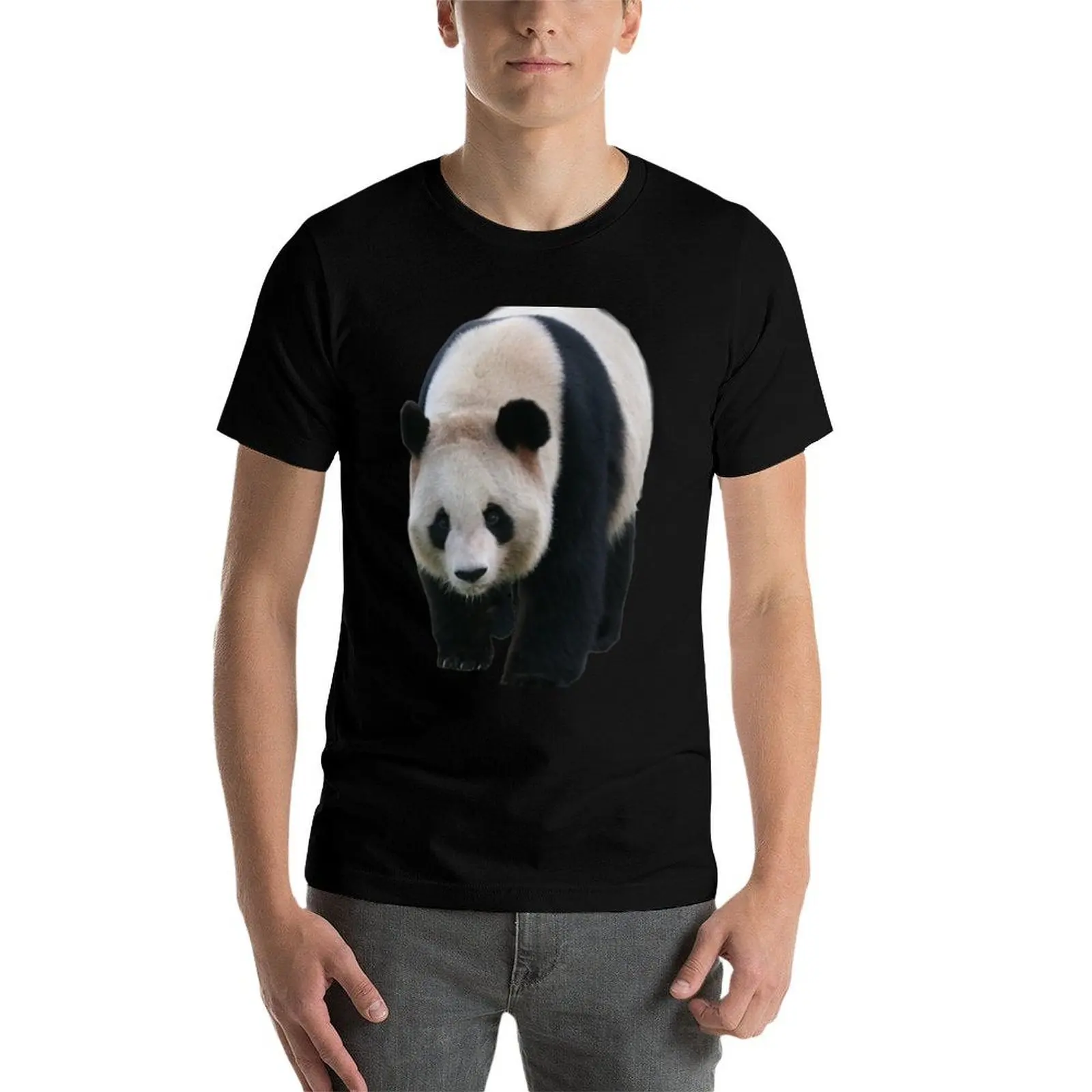 

Panda T-Shirt t shirts for man cotton soft black cotton t-shirt plain for man package T-Shirt