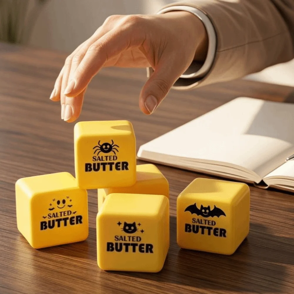 Cute Butter Squeezing Hand Relax Hallowmas Butter Stick Squishy 3cm Kneading Slow Rebound Squeeze Butter Desktop Ornament