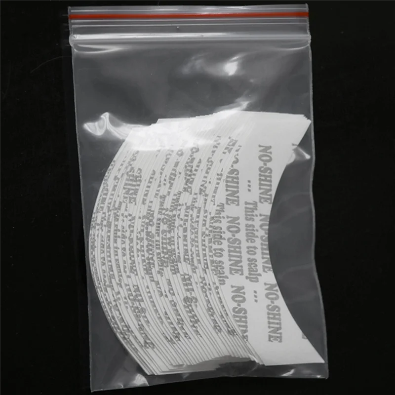 ABVI-108 قطعة/الوحدة لا تألق شعر مستعار الشريط لاصق مزدوج تمديد الشعر الشريط شرائط مقاوم للماء للشعر المستعار/الدانتيل الجبهة الباروكات فيلم دائم