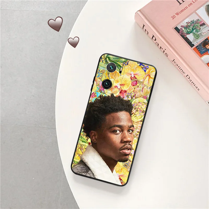 Black Soft Phone Cases For Redmi Note 10 10s 9 9t 9s 8 8t 7 9a 9i 9c 10a 10c 13 a3 a3x Xiaomi 10t Pro 4G 5G Roddy Ricch Cover