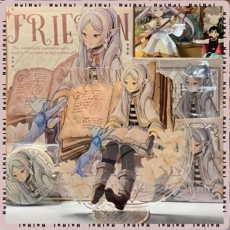 Anime Sousou no Frieren Charakter-Acrylständer-Abzeichen, modische Desktop-Dekoration, Geschenk