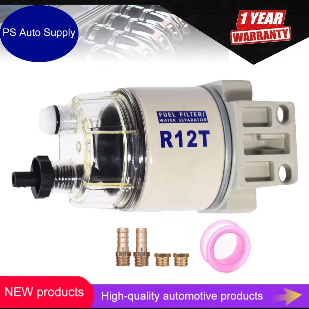 R12T Fuel Filter/Water Separator Element Filter diesel engine for Racor 120AT 120AS S3240 YMH2E114-00-00 NPT ZG1/4-19 Diesel