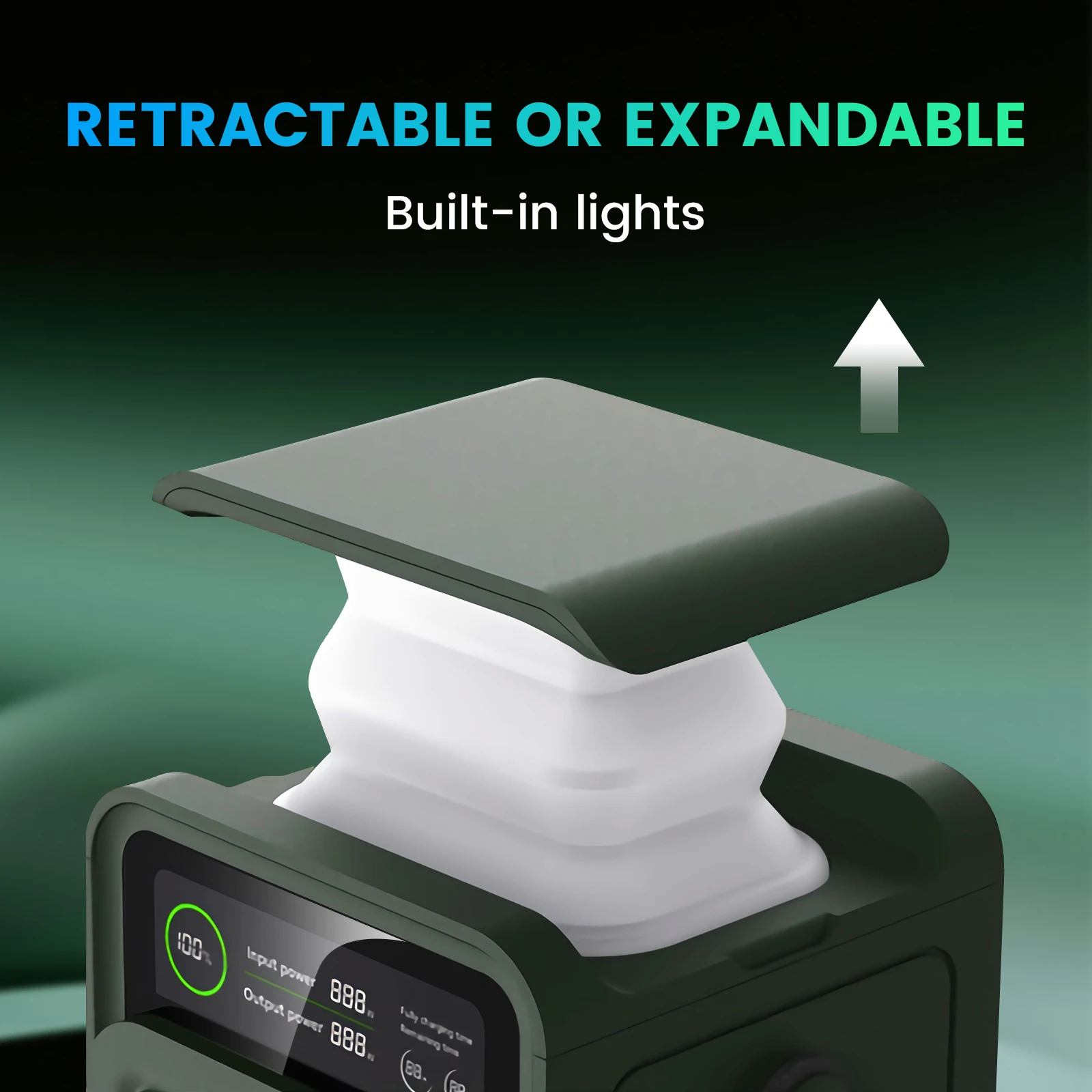 Ctolity AP200L 200 واط قوة البنك 192Wh Lifepo4 بطارية 60000 مللي أمبير مولد الطاقة الشمسية للتخييم محطة الطاقة المحمولة مصباح ليد