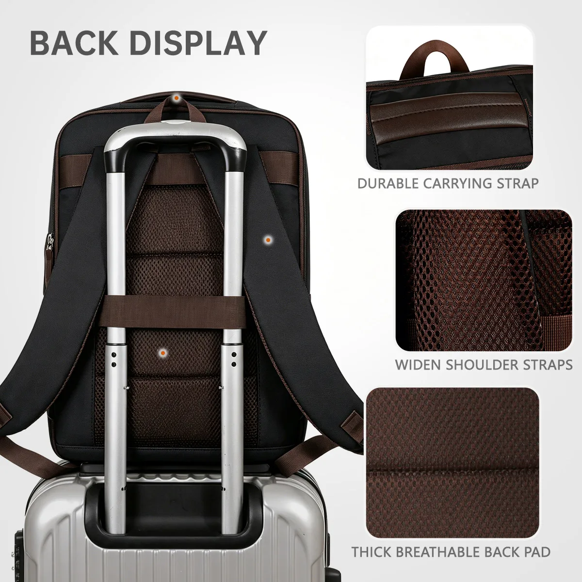 Travel Backpack Men's Large-Capacity Backpack 2026 New Model Short-Distance Travel Lightweight Women's Backpack Luggage School Bag