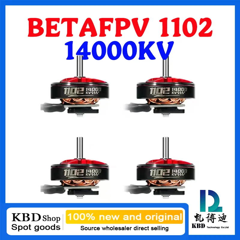 

BETAFPV 1102 14000KV/22000KV 4PCS FPV BRUSHLESS MOTOR