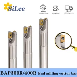 BAP 300R milling cutter Roughing right angle milling CNC boring bar for APMT1135 milling blade Machining handle Milling Tool bar