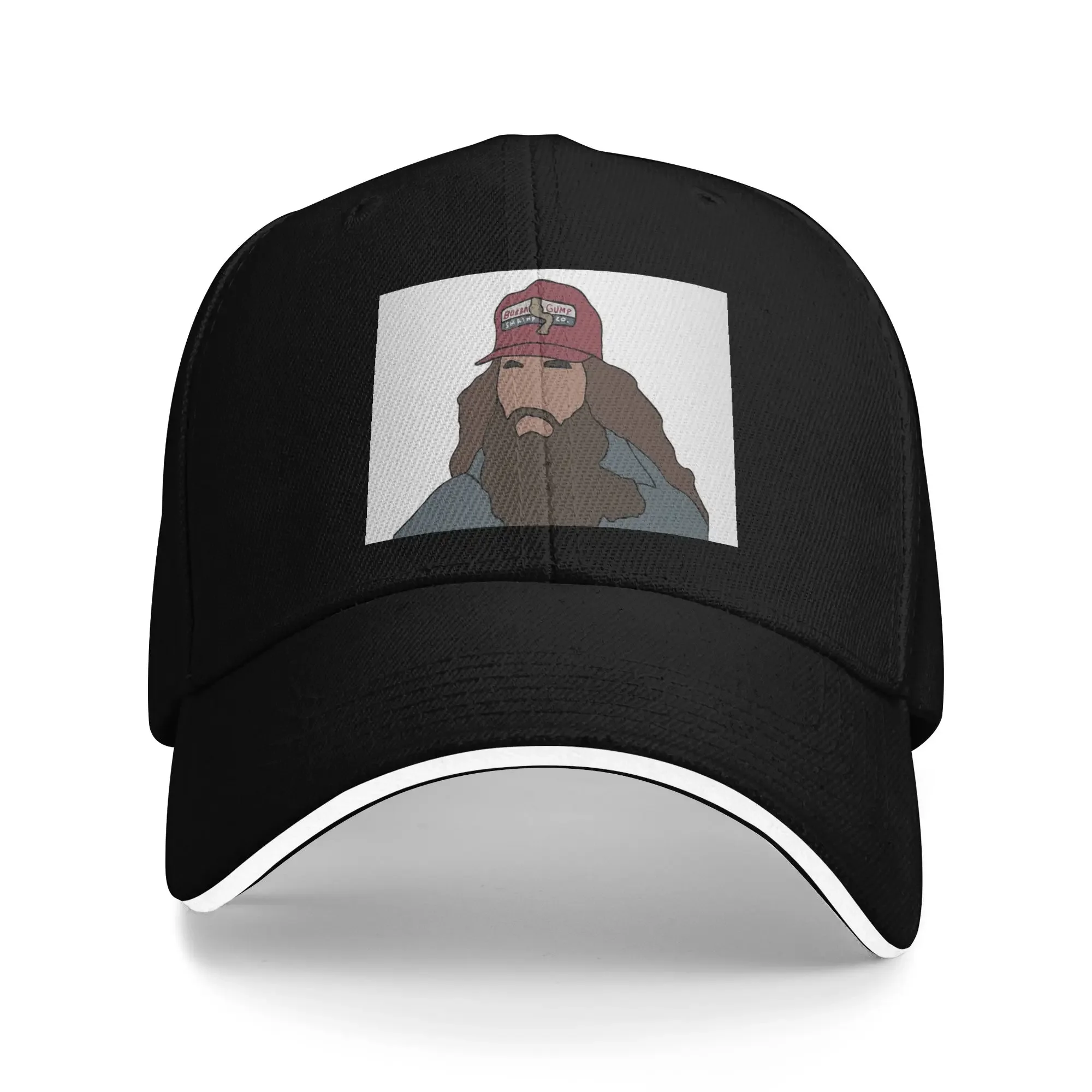 New I Just Felt Like Running Sandwich Hat Adult ,Hip-Hop Forrest Gump Caps Trucker Cap Adjustable Polyester Baseball Caps Summer