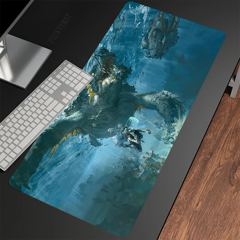 

Chinese Element Locking Edge Mouse Mats Large Natural Rubber Mouse Pad 40x90cm Mousepads Gamer Mousepad Desk Pads Keyboard Mat