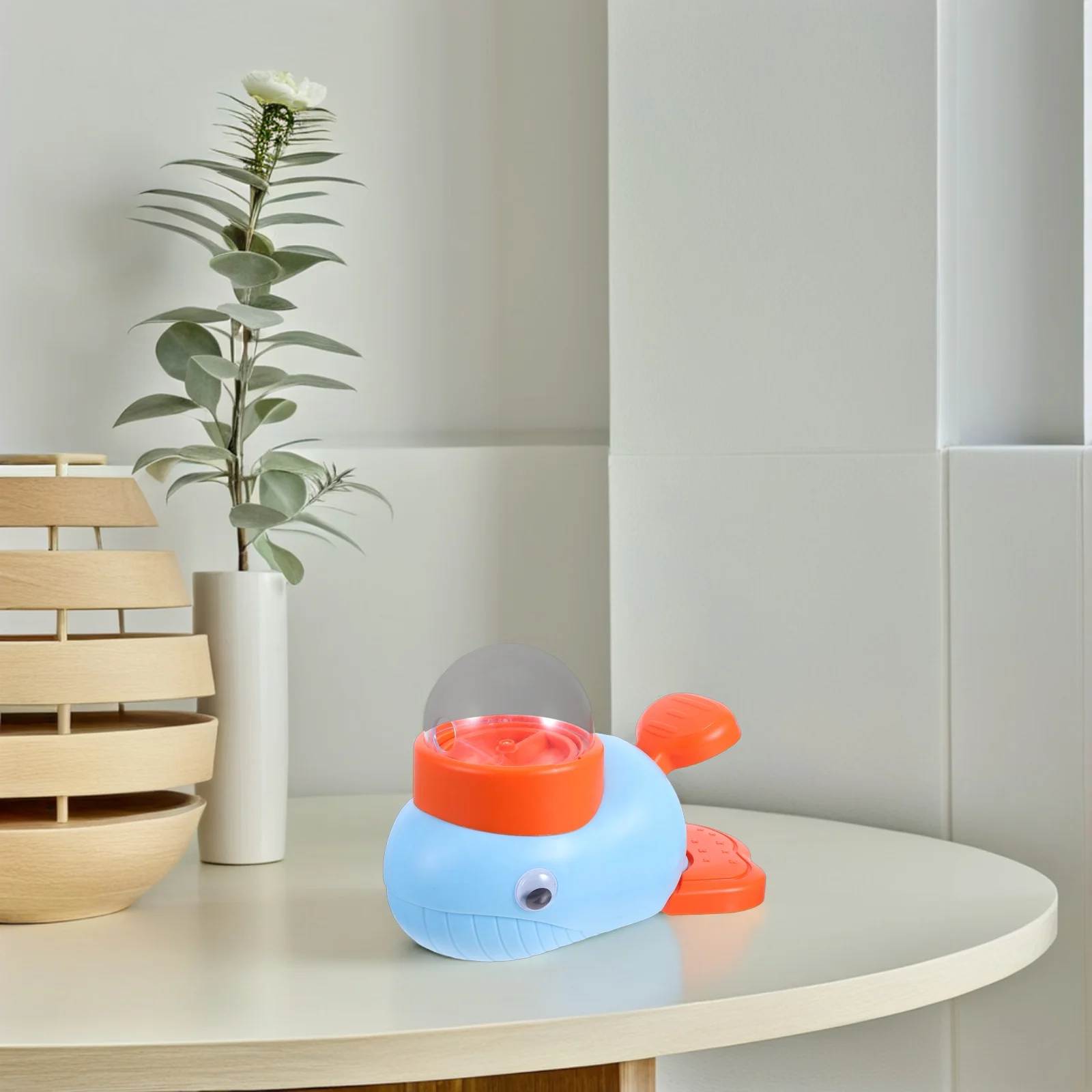 

Rotate Feeder Dog Toy Interactive Food Dispensing Pet Treat Dispenser Safe Materials Compact Design for Cats