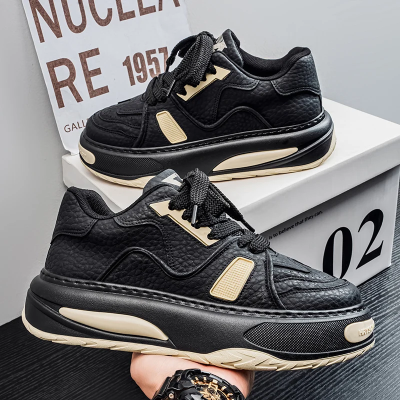 

New Men's Fall Casual Shoes Comfortable Flat Shoes Stylish Outdoor Slip-Resistant Soft Soles Casual Comfortable Flat Sneakers