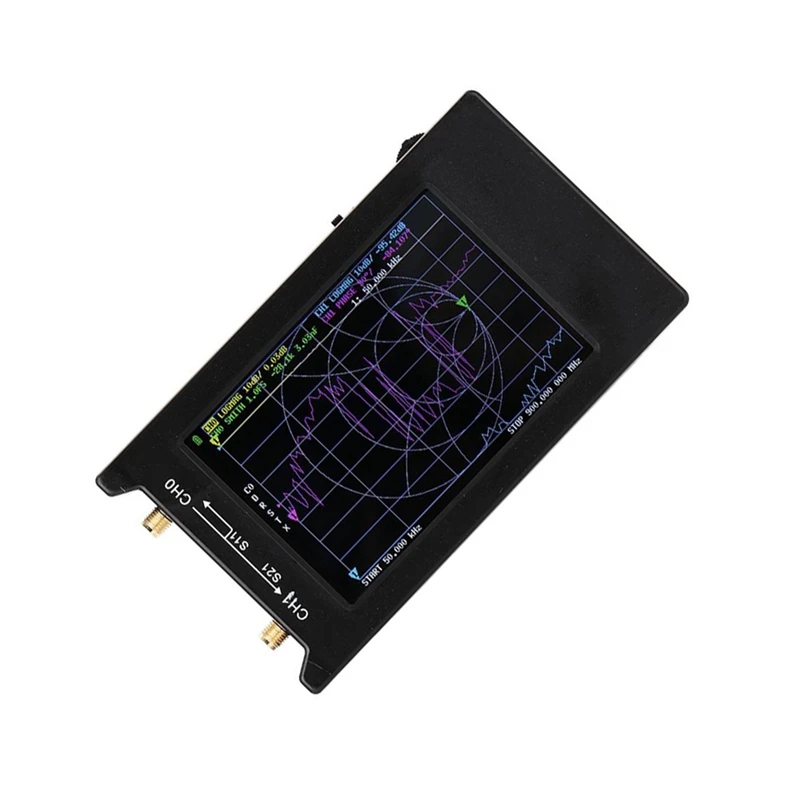 Nanovna-H4 Vector Network Analyzer MF HF VHF UHF Antenna Analyzer 4 Inch Display Network Spectrum Analyzer ABS