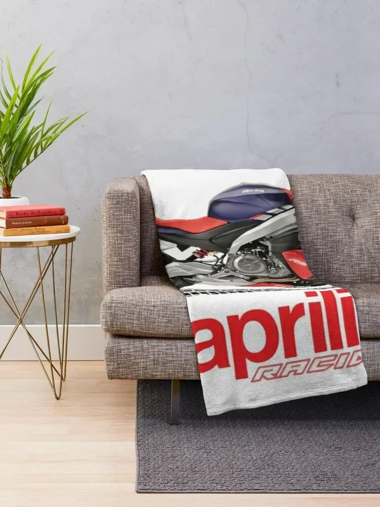 Designer Motorcycle of Aprilia RS 660 Throw Blanket Thermals For Travel valentine gift ideas Vintage Thins Blankets