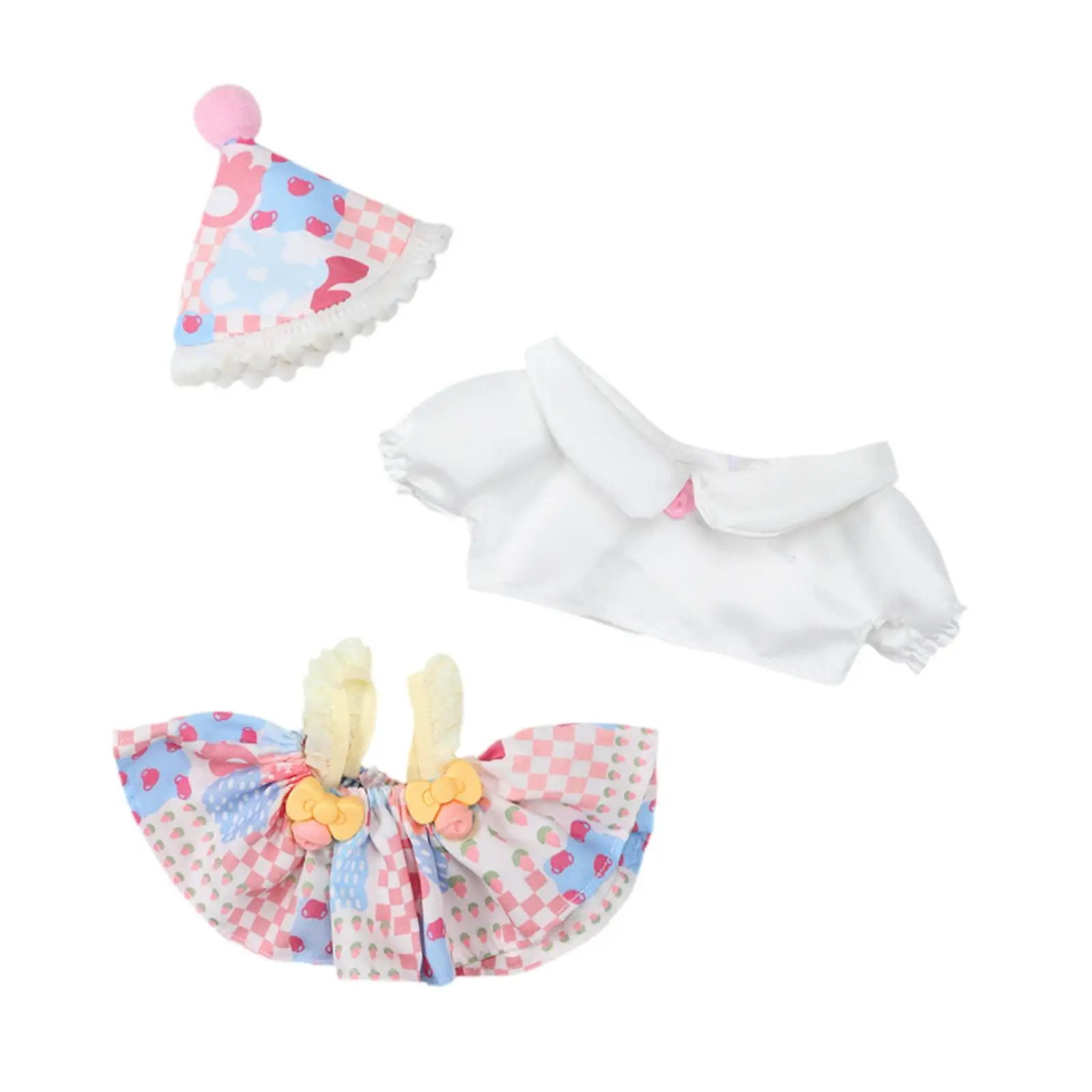 

20 см плюшевые куклы одежда игрушки одеваются для подарка на Хэллоуин DIY поставки