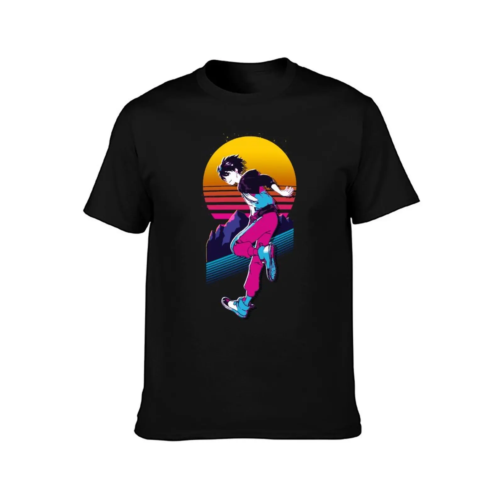 Digimon Survive - Takuma *80s retro* T-Shirt Modern Print Casual T-Shirt