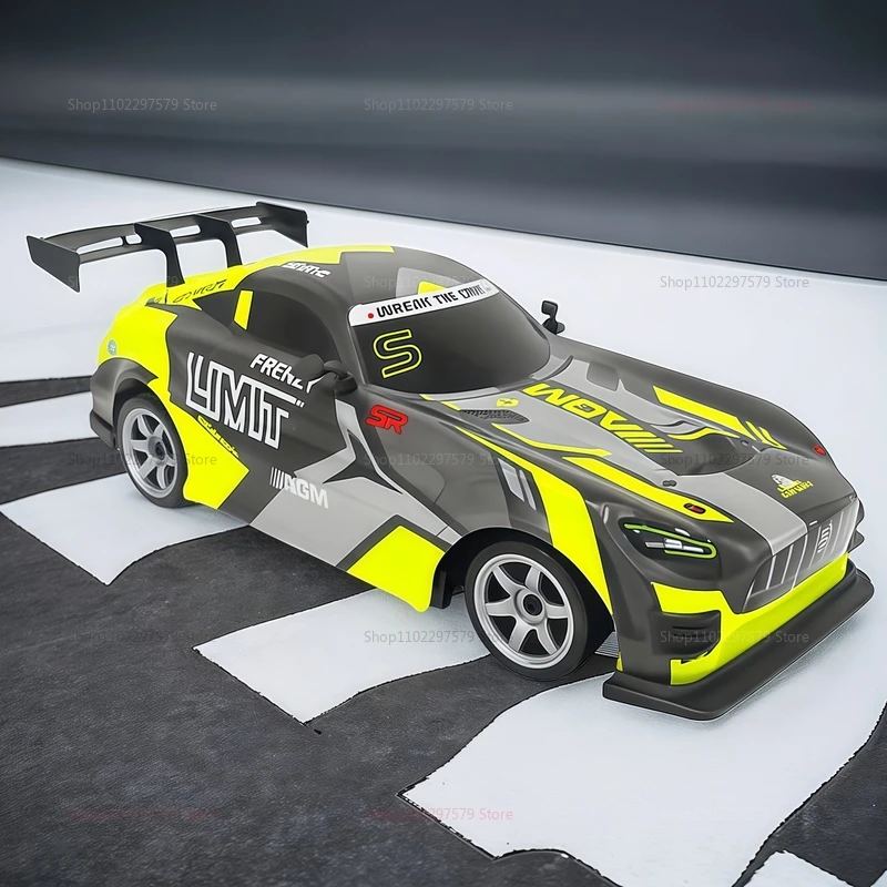 Brand New 1:16 Scale High Speed 2.4G RC Drift Car 4WD LED Light Remote Control Toys For Boys Kids Outdoor Indoor Racing Gifts